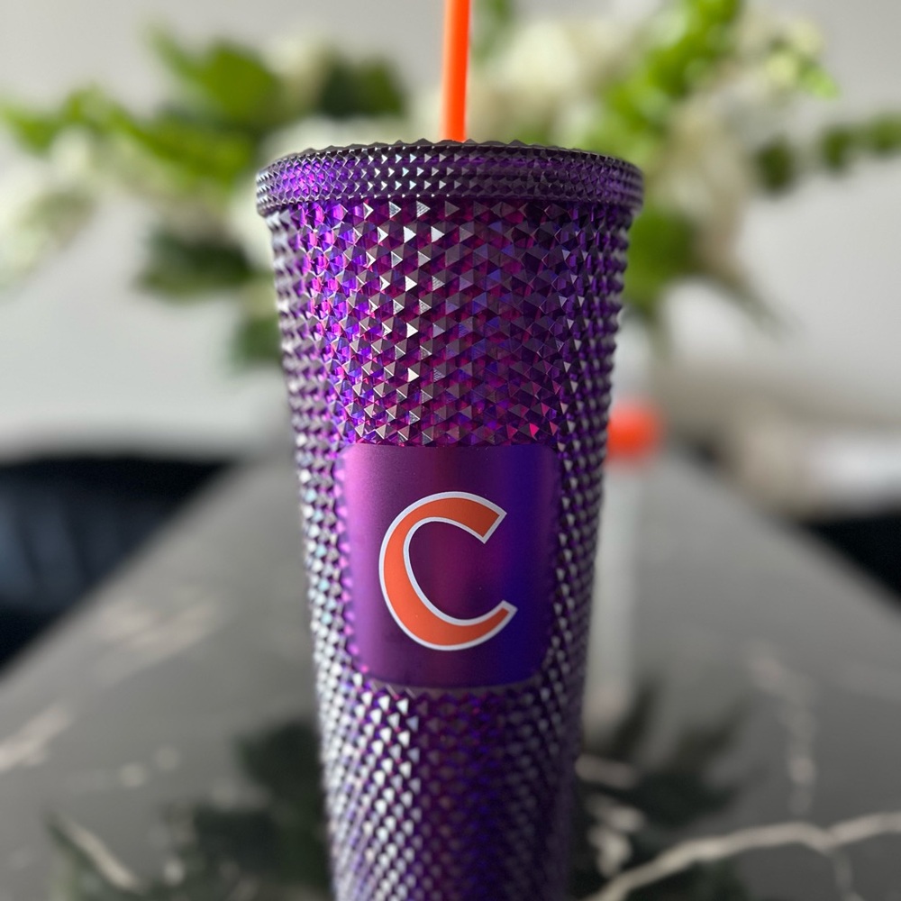 Starbucks Studded Clemson Tumbler (24 oz)